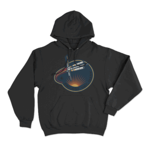 Project Hail Mary Hoodie Black